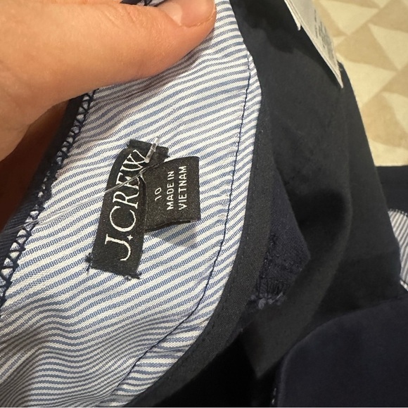 NWOT J crew 4” stretch chino shorts navy blue - Picture 2 of 4